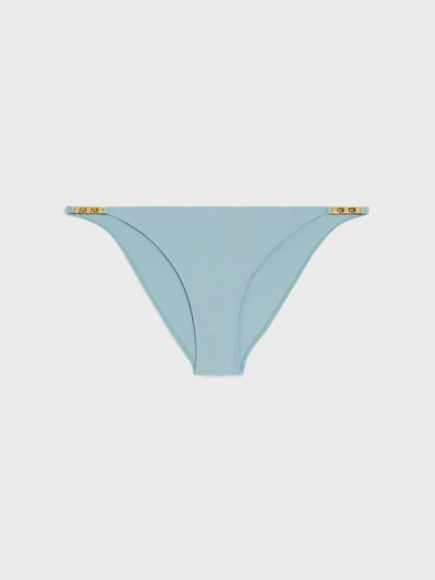 CELINE triomphe swimsuit bottom in matte jersey