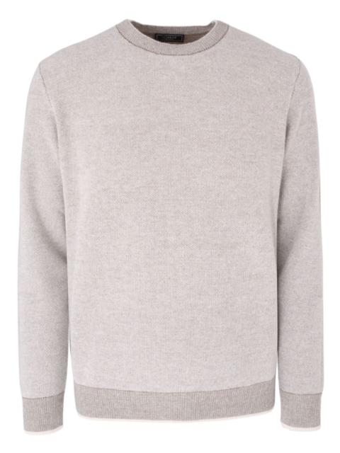 PESERICO ribbed trim sweater