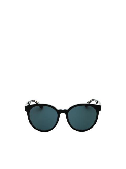 Moschino full rim round sunglasses
