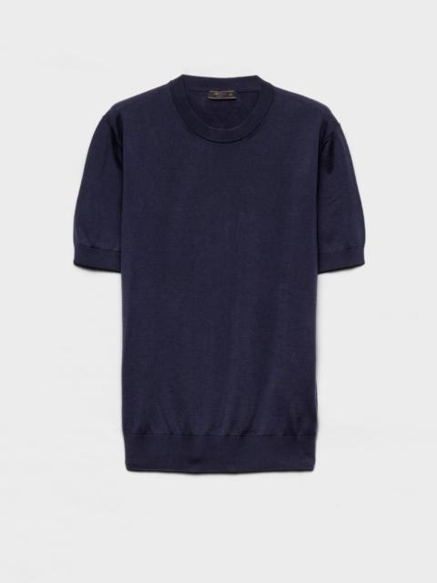 Prada Cotton crew-neck sweater