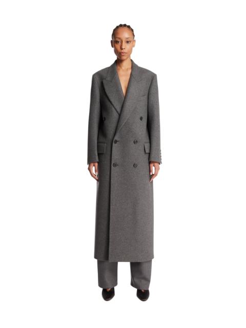 armarium Gray Wool and Cashmere Hadi Coat