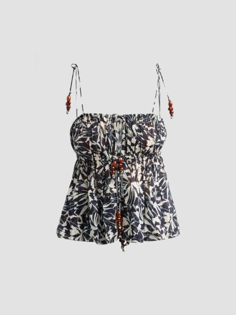 ULLA JOHNSON Women's ​Tallulah Cover-Up Top - Mercury