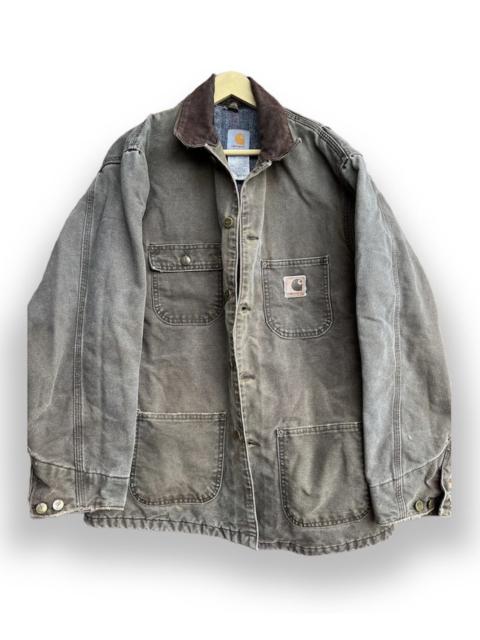 Other Designers Carhartt × Vintage - Vintage 🇺🇸 Carhartt Detroit Chore Denim Jacket Made In USA