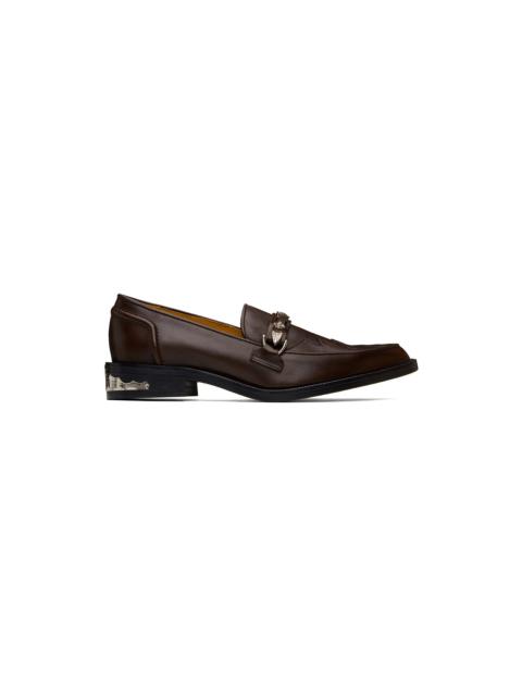 TOGA PULLA SSENSE Exclusive Brown Loafers