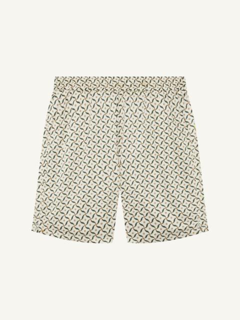 FRESCOBOL CARIOCA PALMA SILK SHORTS