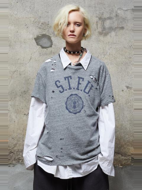 STFU BOY T - HEATHER GREY