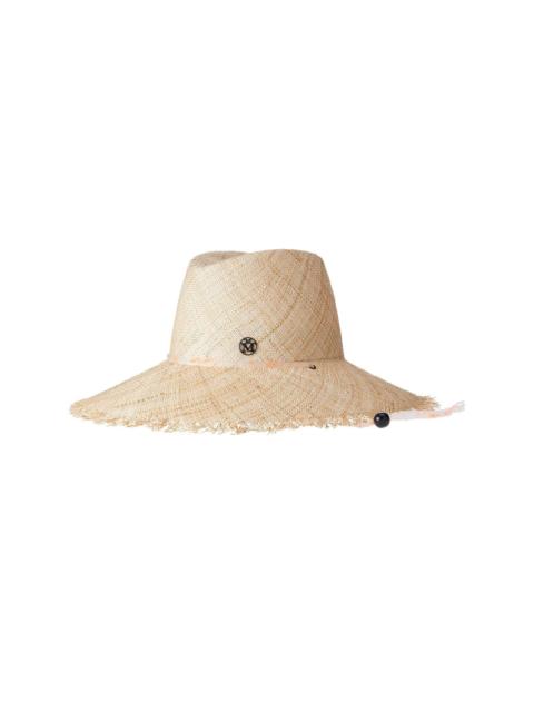 MAISON MICHEL Kate raffia fedora hat