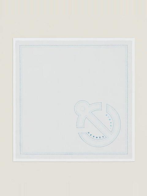 Hermès Ancre handkerchief