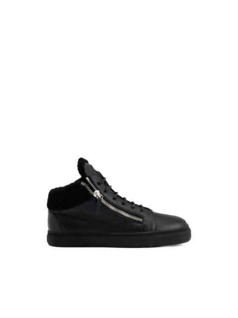 Giuseppe Zanotti Kriss side zippers sneakers