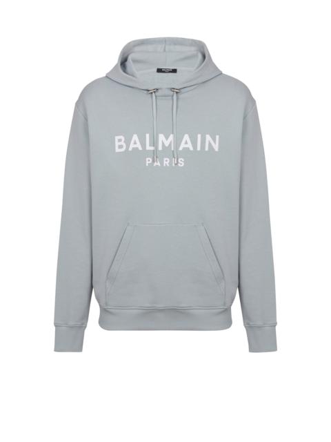 Printed Balmain Paris hoodie