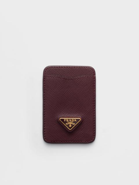 Prada Saffiano leather card holder