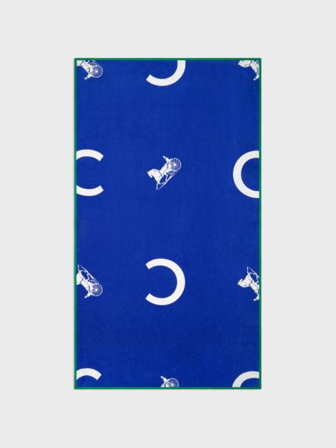 CELINE beach towel IN c sulky terry cotton