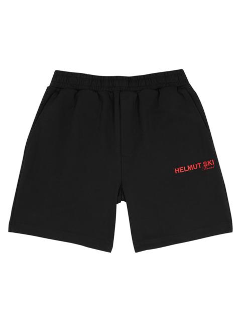 Helmut Lang Ski logo-print cotton shorts