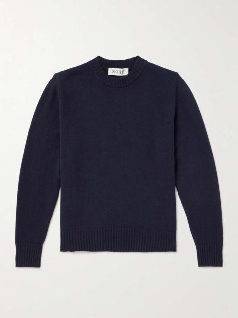 Wool and Cashmere-Blend Sweater