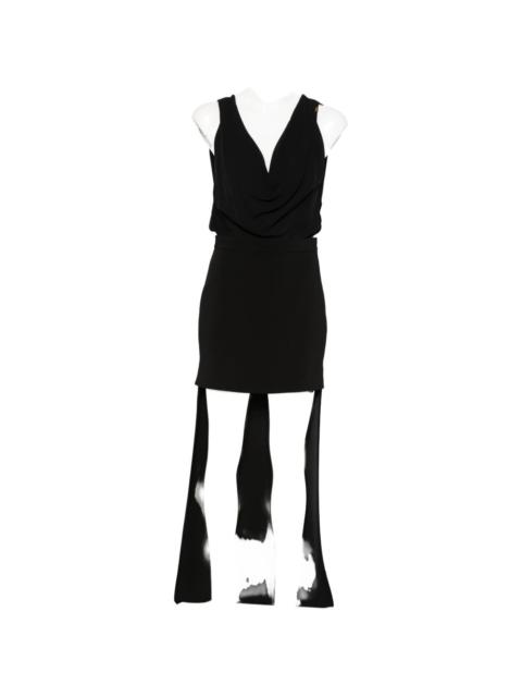 ELISABETTA FRANCHI sleeveless asymmetric dress