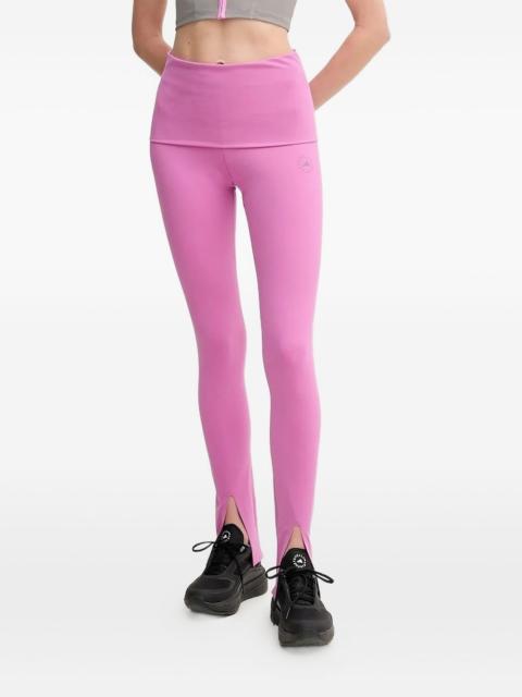 adidas Truestrength split-hem leggings