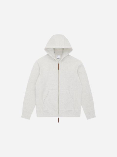 3sixteen Heavyweight Zip Hoody - Oatmeal