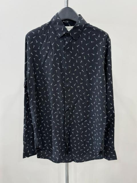 SAINT LAURENT Saint Laurent Paris Silk Shirt