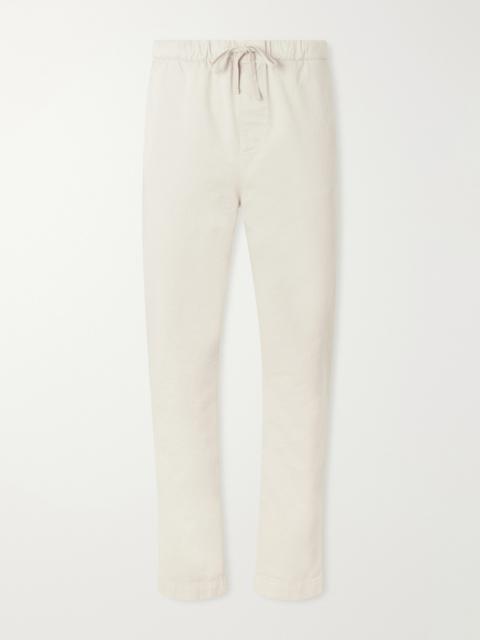 Hartford Joggy Straight-Leg Cotton-Twill Trousers