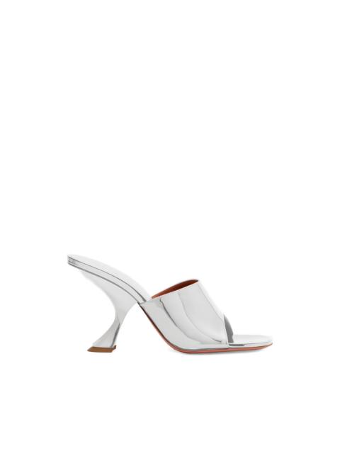 Amina Muaddi Taylor slanted-heel sandals