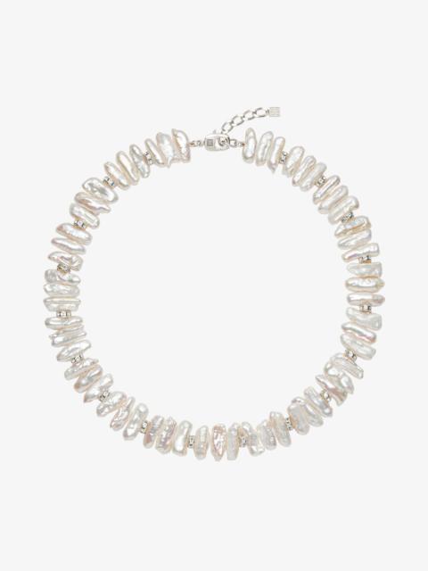 Givenchy PEARL NECKLACE WITH CRYSTALS
