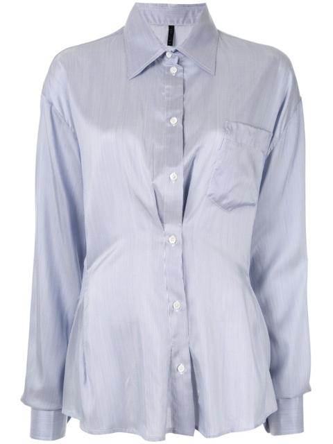 ruched detail shirt