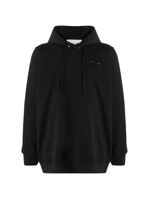 1017 ALYX 9SM oversized logo print hoodie