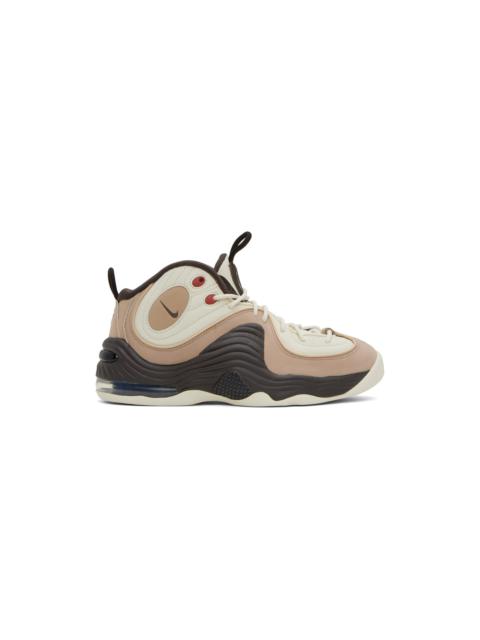 Nike Brown Air Penny II NAS Sneakers