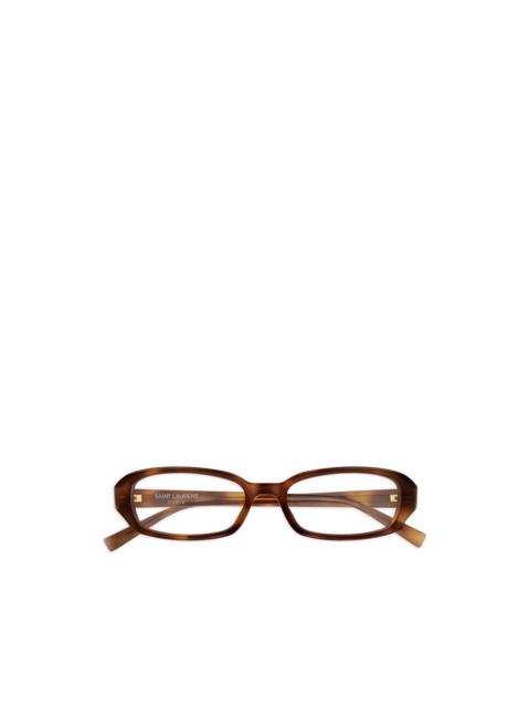 SAINT LAURENT rectangle-frame glasses