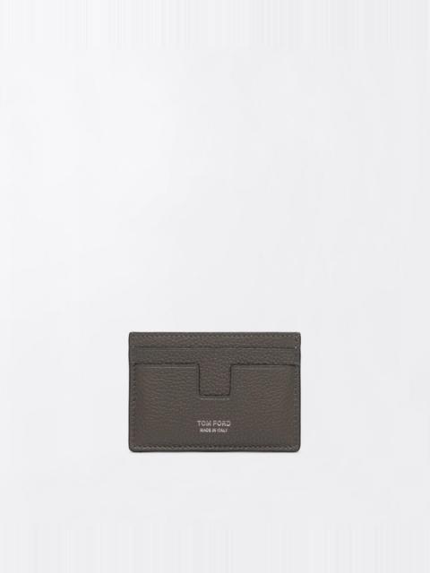 TOM FORD GRAIN LEATHER T LINE CLASSIC CARD HOLDER