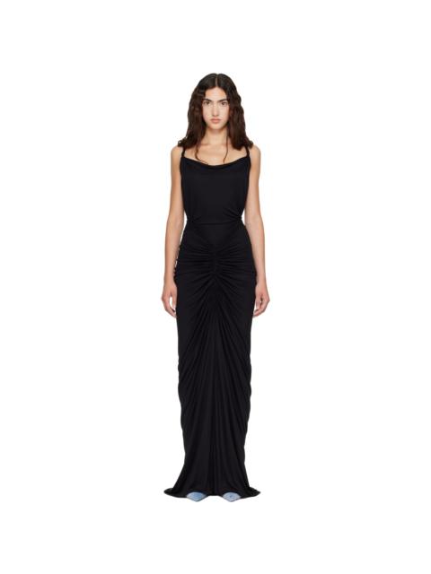 Rick Owens Lilies Black Tower Nadia Maxi Dress