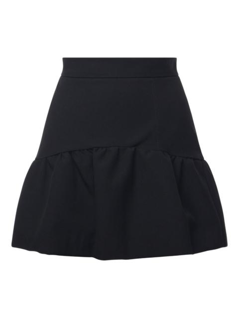 PINKO ruffled mini skirt