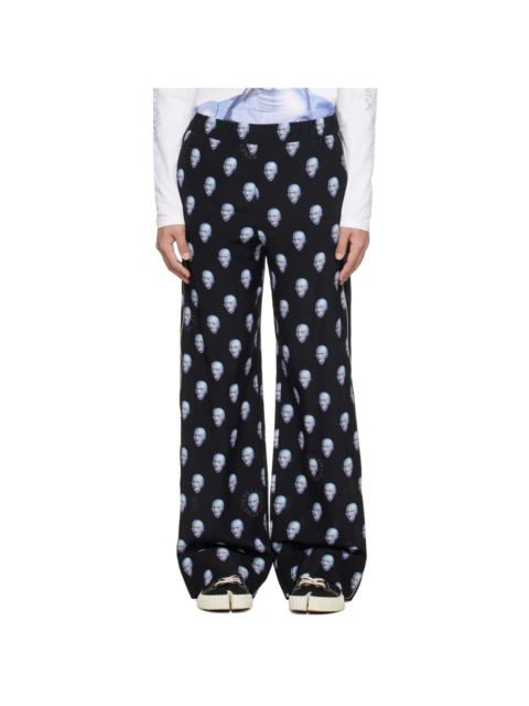 Stella McCartney Black Sexy Robot Trousers