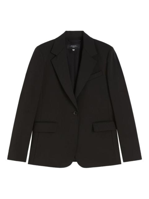 WEEKEND Max Mara single-breasted notched-lapel blazer
