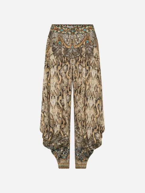 CAMILLA JERSEY DRAPE PANT WITH POCKET
