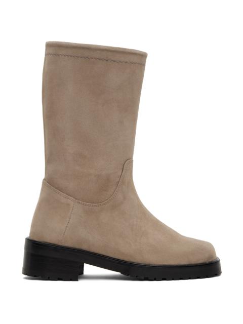 MARYAM NASSIR ZADEH Taupe Belmont Boots