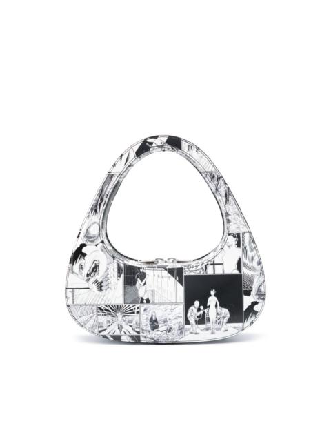 COPERNI Swipe comic-print shoulder bag