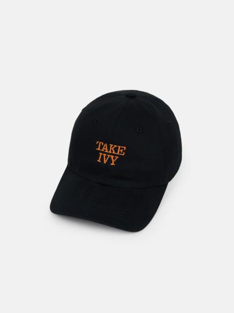 J. PRESS MADE-IN-USA TAKE IVY BLACK DAD HAT