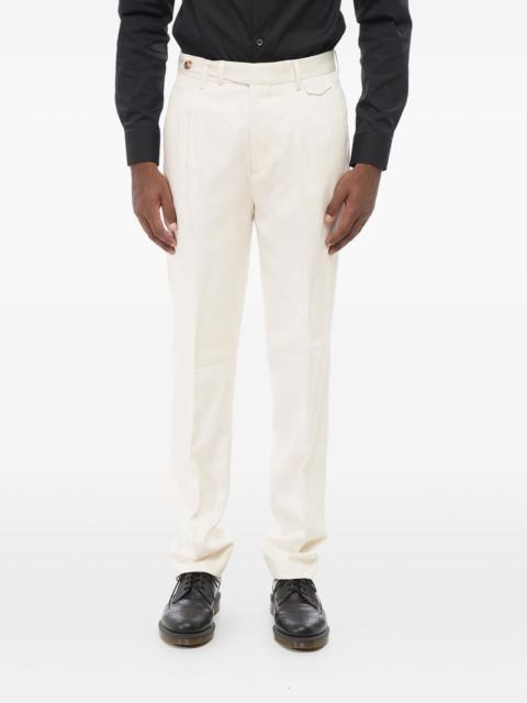 Brunello Cucinelli silk tailored trousers