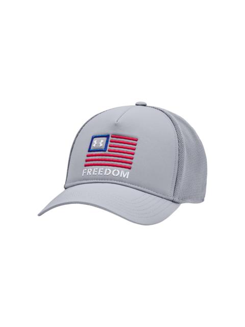 Under Armour Freedom Trucker Cap "Steel / Steel / Red" 1351640 037