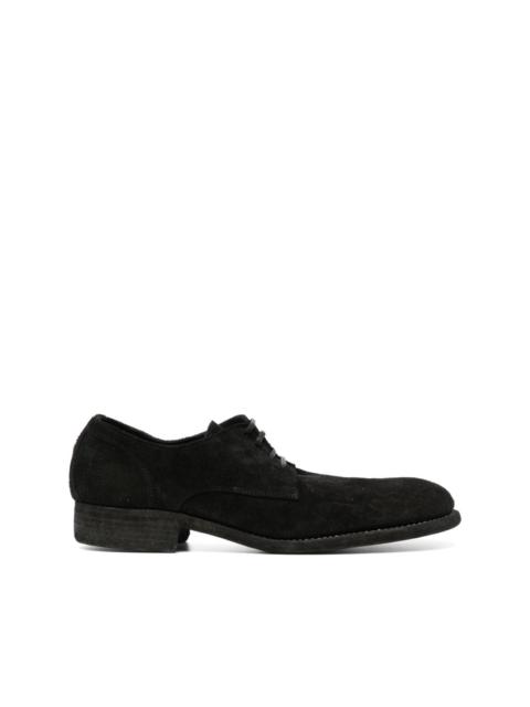Guidi suede Derby shoes