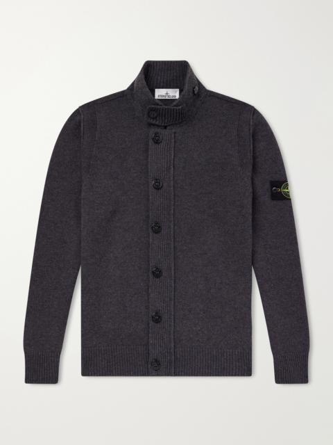 Stone Island Virgin Wool-Blend Cardigan