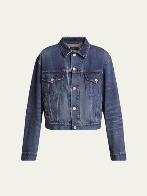 BALENCIAGA Denim Small Fit Jacket