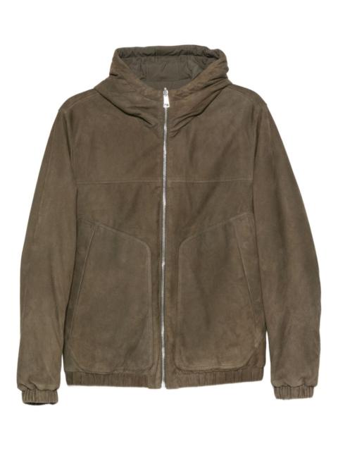 Valstar hooded suede jacket