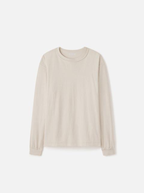 REVERSED CROPPED LS TEE