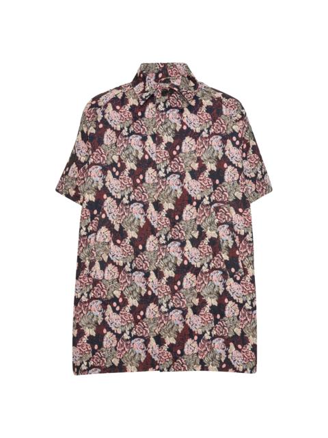 HENRIK VIBSKOV SUIT COVER COAT - NAVY CHICKENS