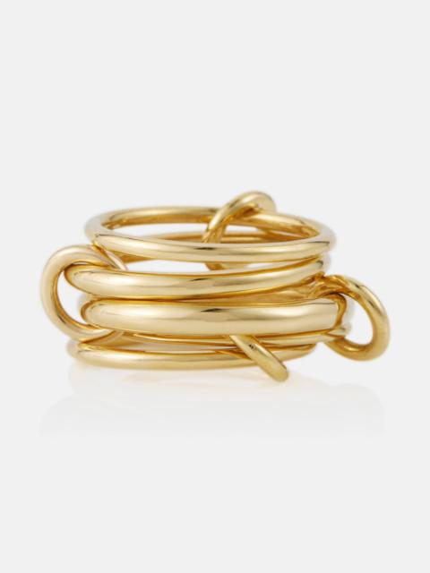 Spinelli Kilcollin Aquarius 18kt gold linked rings