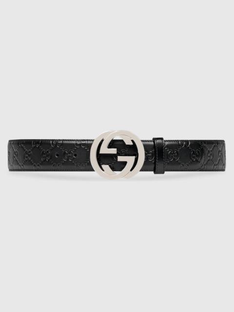 GUCCI Gucci Signature leather belt