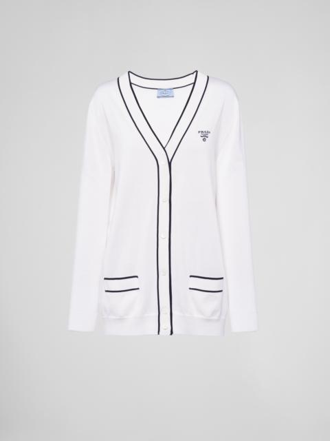 Prada Silk cardigan