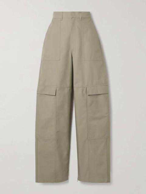 Loewe Cotton-blend twill cargo pants